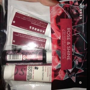 Korres Rose and Shine 4 Piece Set NWT Factory Seal